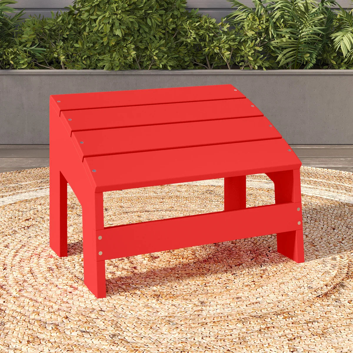 Crystal Harbor Living Adirondack Footstool