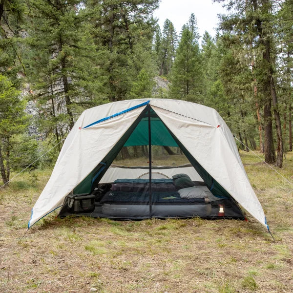 Coleman 6-Person Cabin Camping Tent with Enclosed Weatherproof Screenroom