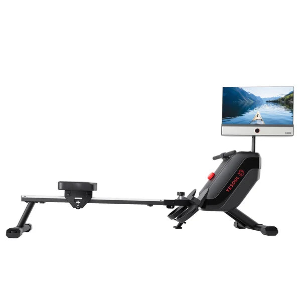 Yesoul R1 PLUS-T Rowing Machine with 21.5 in. FHD Screen, Foldable