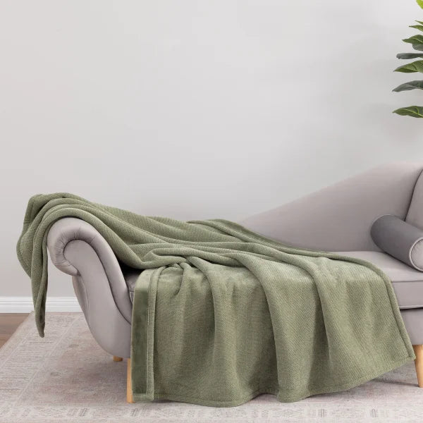 Berkshire Blanket & Home Chenille Knit Throw