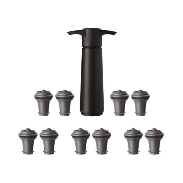 Vacu Vin Wine Saver Set with Stoppers, 11-piece