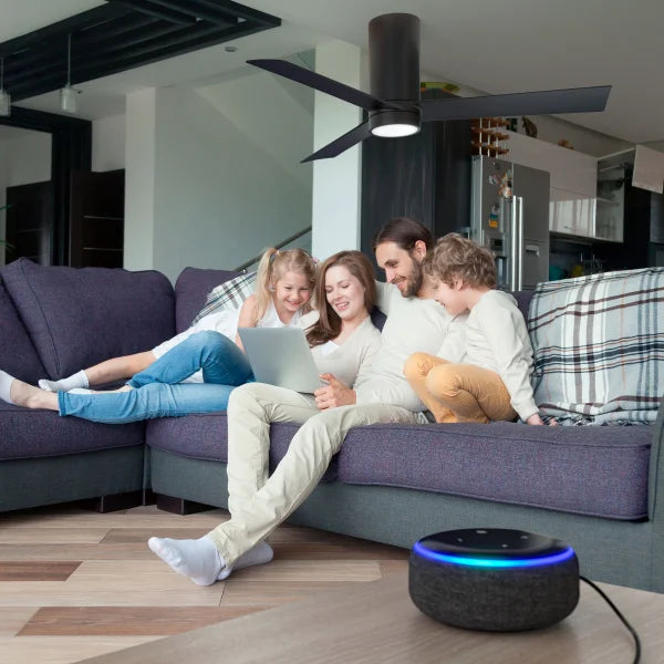 Atomi Nouvo 3 Smart 52in. Flush Mount Ceiling Fan