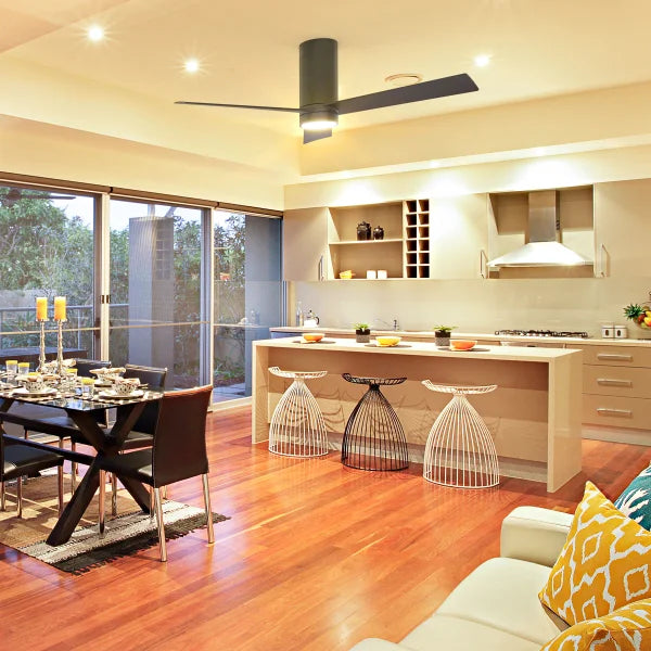 Atomi Nouvo 3 Smart 52in. Flush Mount Ceiling Fan