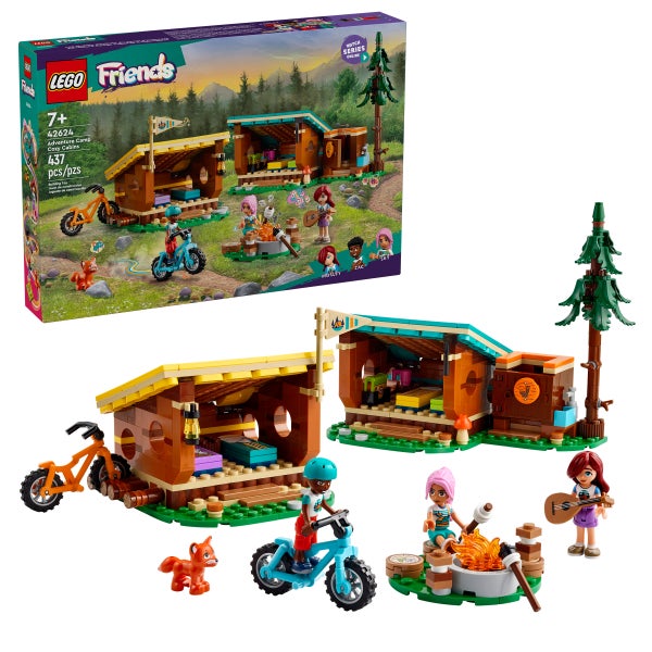 LEGO Friends Adventure Camp Cozy Cabins Camping