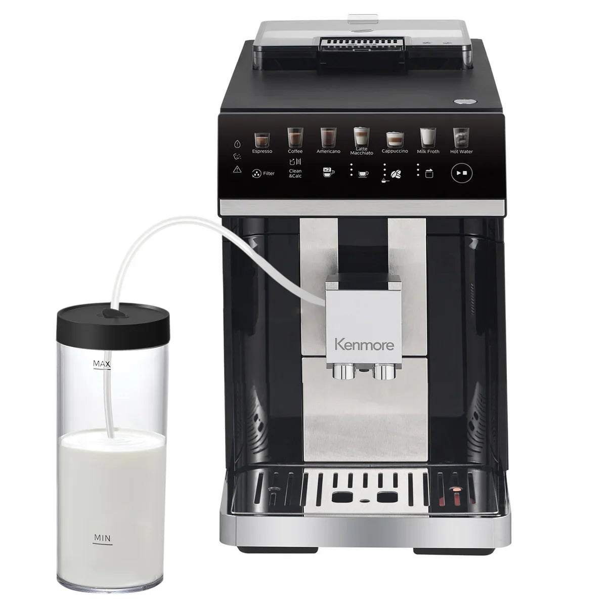 Kenmore Super Automatic Espresso Coffee Machine Dual Cream System