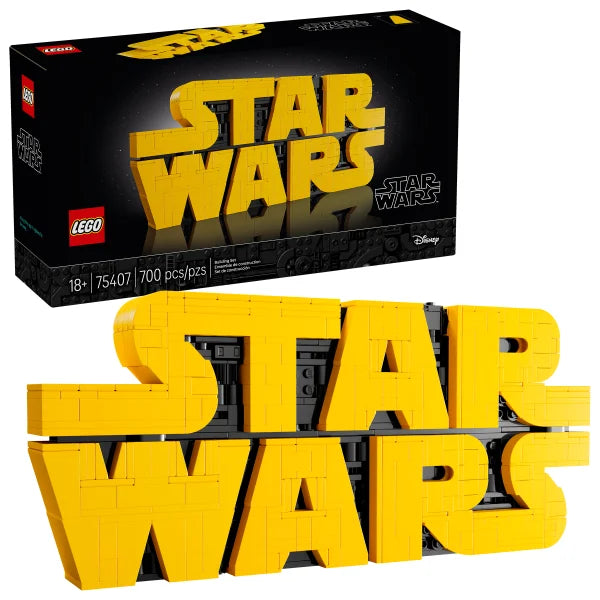 LEGO Star Wars Brick-Built Star Wars Logo Sign