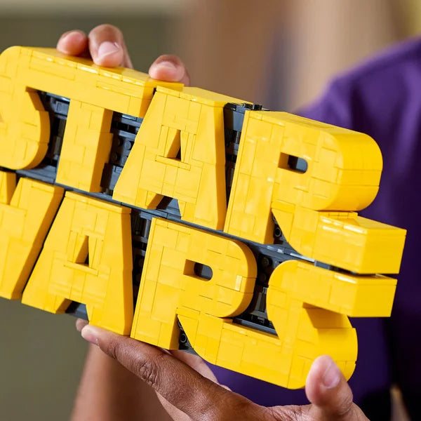 LEGO Star Wars Brick-Built Star Wars Logo Sign