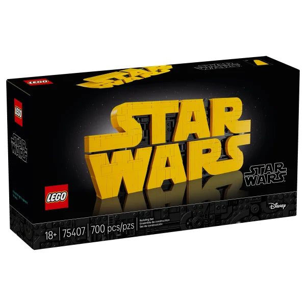 LEGO Star Wars Brick-Built Star Wars Logo Sign