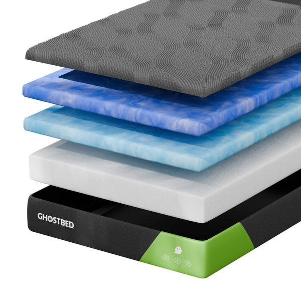 GhostBed Majestic 35.6 cm (14 in.) Mattress with Cooling Gel Memory Foam
