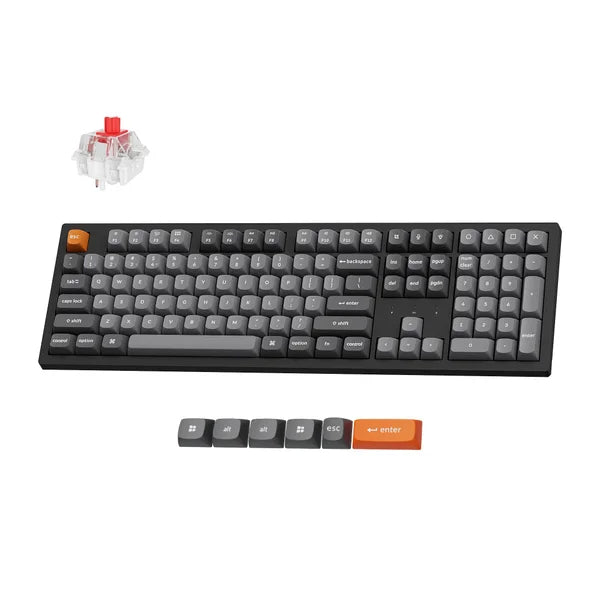 Keychron K10 Max Mechanical Keyboard and M2 Mouse Bundle with Palmrest