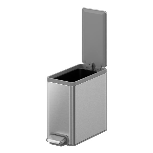 EKO 6.7L Step Trash Can, 2-pack