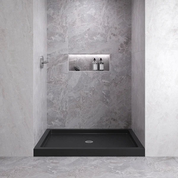 Streamline Acrylic Alcove Shower Base
