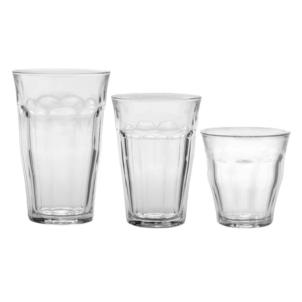 Duralex Picardie Drinkware Set, 18 pieces