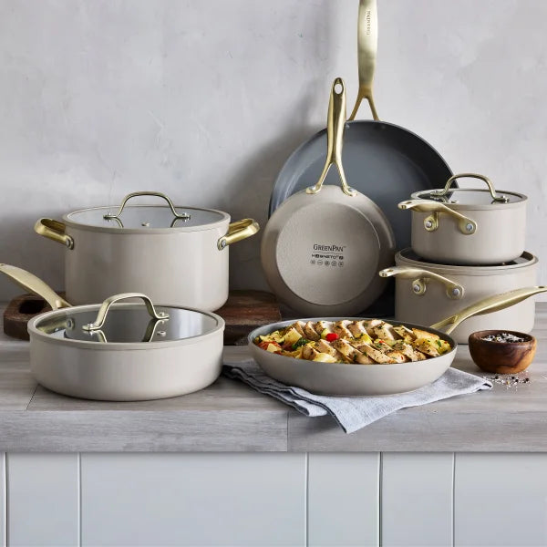 GreenPan Jewel Ceramic Non-Stick Cookware Set, 11-piece