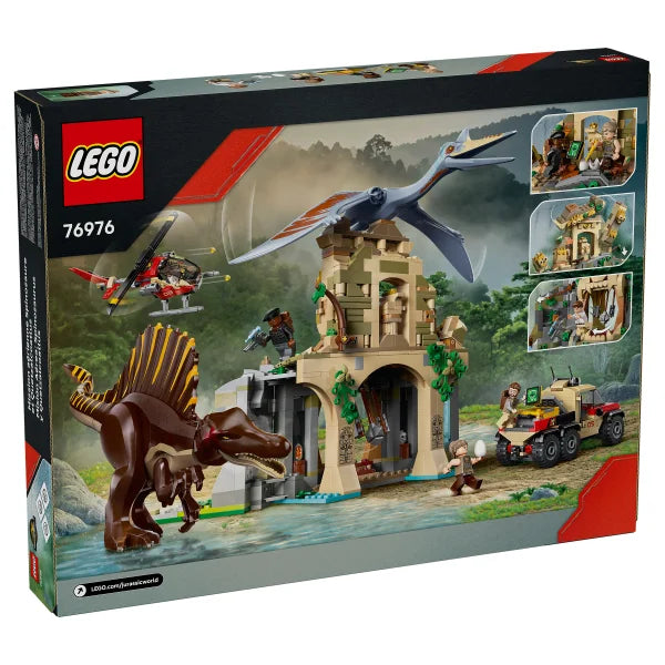 LEGO Jurassic World Spinosaurus & Quetzalcoatlus Air Mission 76976