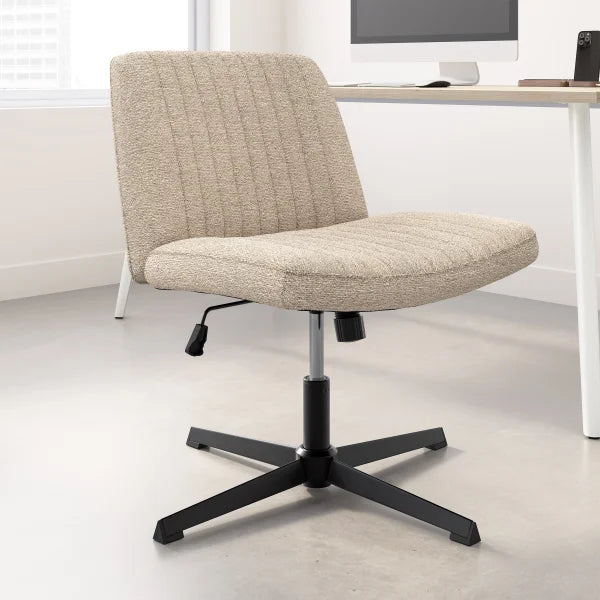 Sutton Armless Fabric Swivel Office Chair