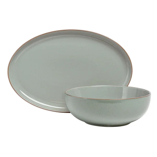 over&back Options Stoneware Serving Set, 2-piece