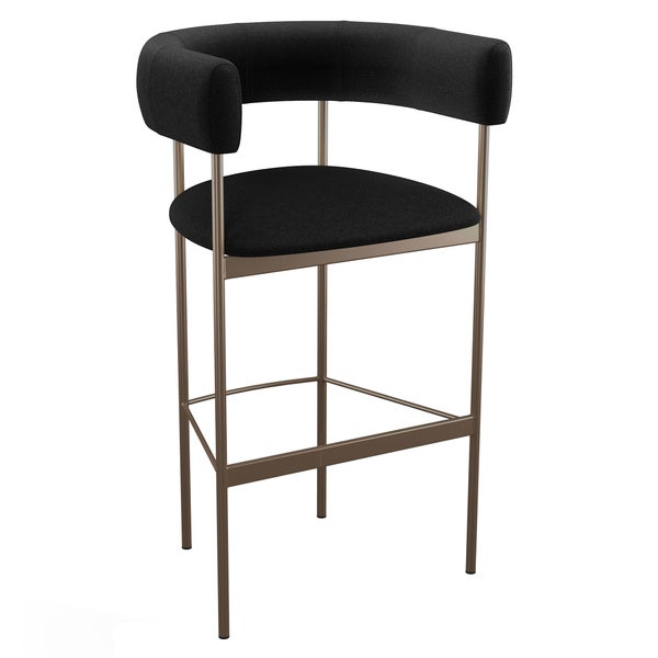 Amisco Julius Counter Stool Bronze Metal Frame