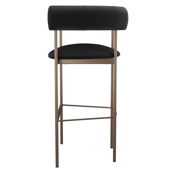 Amisco Julius Counter Stool Bronze Metal Frame
