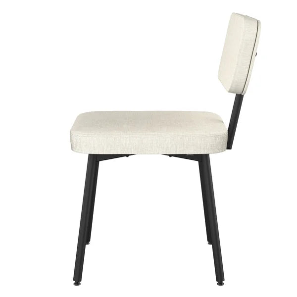 Amisco Tereza Dining Chair in PVC, Beige