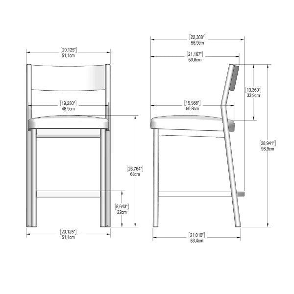 Amisco Madeira Counter Stool