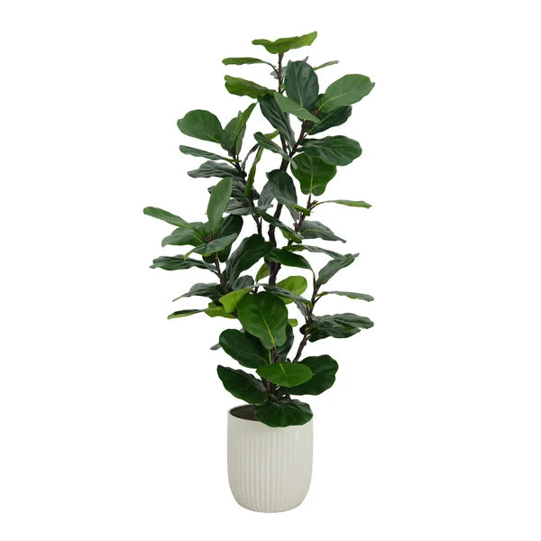 Faux 1.9 m (6.5 ft.) Slim Fig Tree
