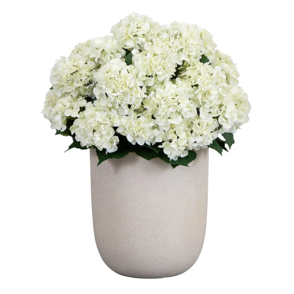 Faux Hydrangea Floor Plant 88.9 cm (35 in.)