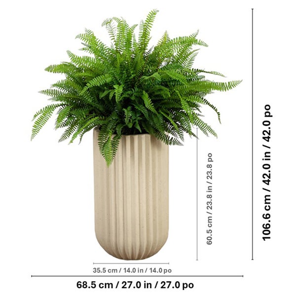 Faux Fern Floor Plant 106.7 cm (42 in.)