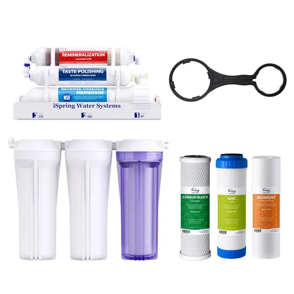 iSpring 6-stage Reverse Osmosis Water Filtration System