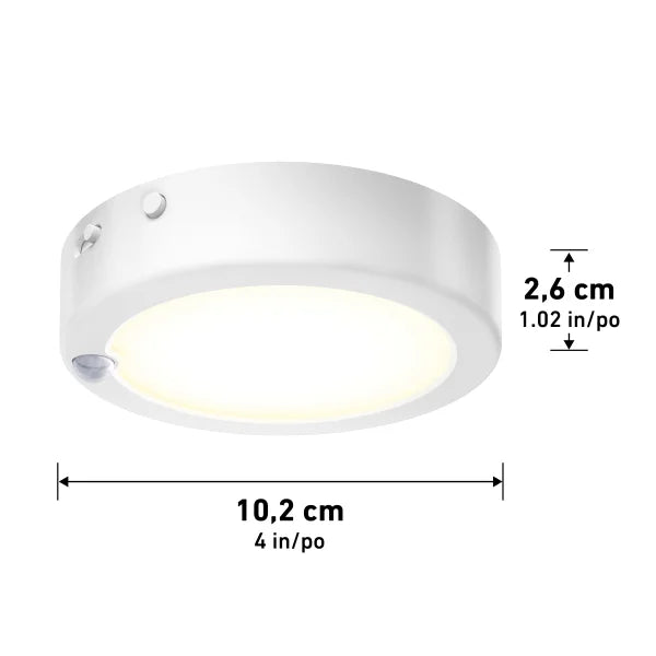 Artika Accent Rechargeable Puck Lights, Pack of 3