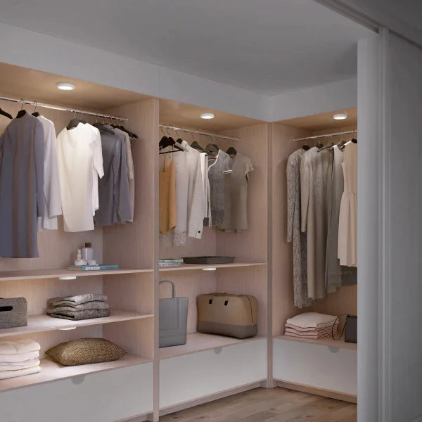 Artika Accent Rechargeable Puck Lights, Pack of 3