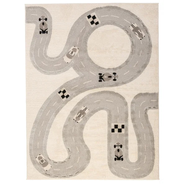 Viana Whimsy Kid's Race Track Rug