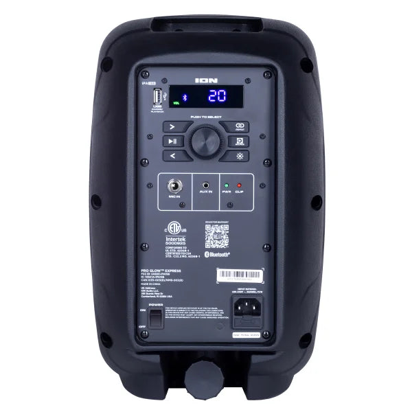 ION Audio Pro Glow Express Bluetooth Speaker