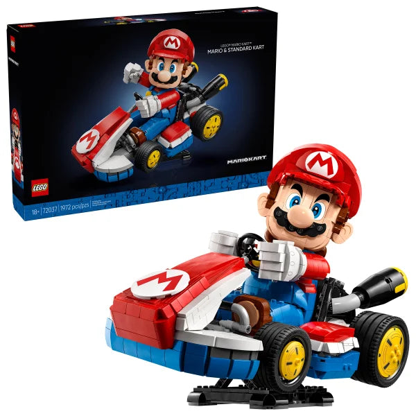 LEGO Super Mario: Mario Kart – Mario & Standard Kart 72037