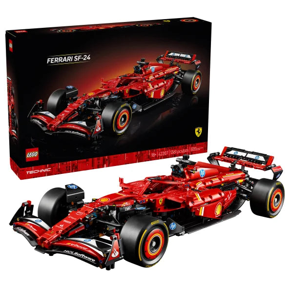 LEGO Technic Ferrari SF-24 F1 Car Model Kit 42207