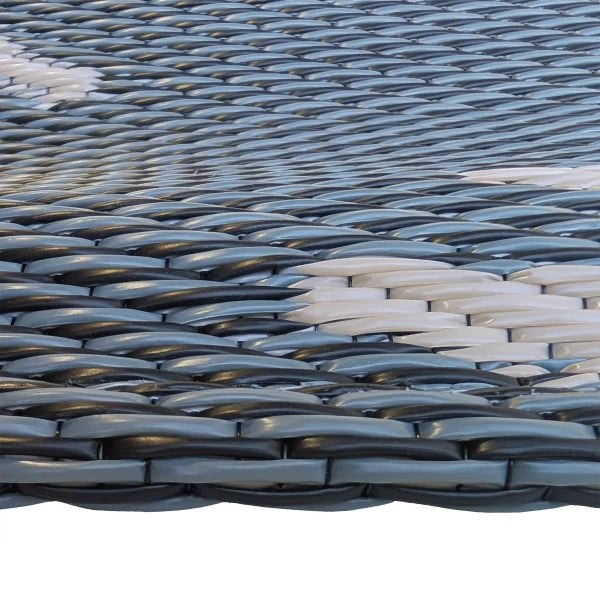 Sonoma Grey Palm Reversible Outdoor Area Rug