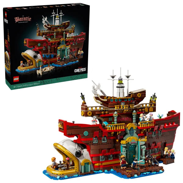 LEGO ONE PIECE The Baratie Floating Restaurant 75640 with Bonus LEGO Harry Potter Hogwarts Castle: Flying Lessons 76447