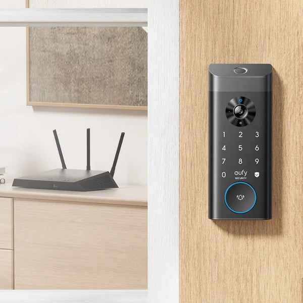 eufy Security E330 Video Smart Entry Lock with Chime and Extra Battery