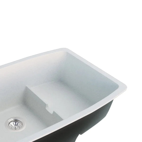 Appollo Monique 32 in. Single Bowl Granite Kitchen Sink