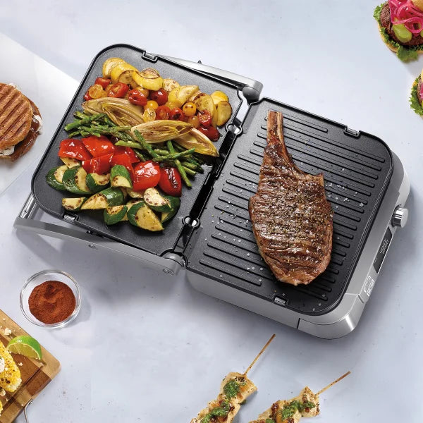 Cuisinart Griddler Gourmet Deluxe with Reversible Nonstick Grill and Griddle Plates