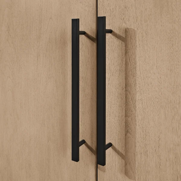 OVE Decors Kiara Vanity in Sahara Birch Finish with Quartz Countertop