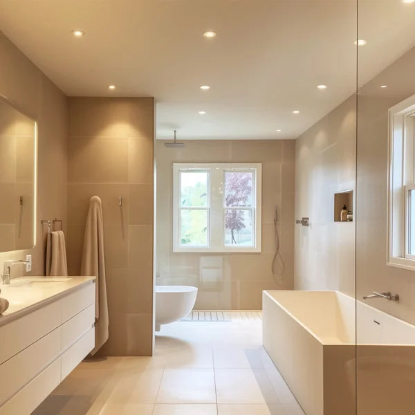 Globe Electric 3 CCT Integrated Slim Recessed Light Kit, 12-pack