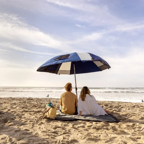 Sunsoul Umbrella Shelter and Beach blanket Combo