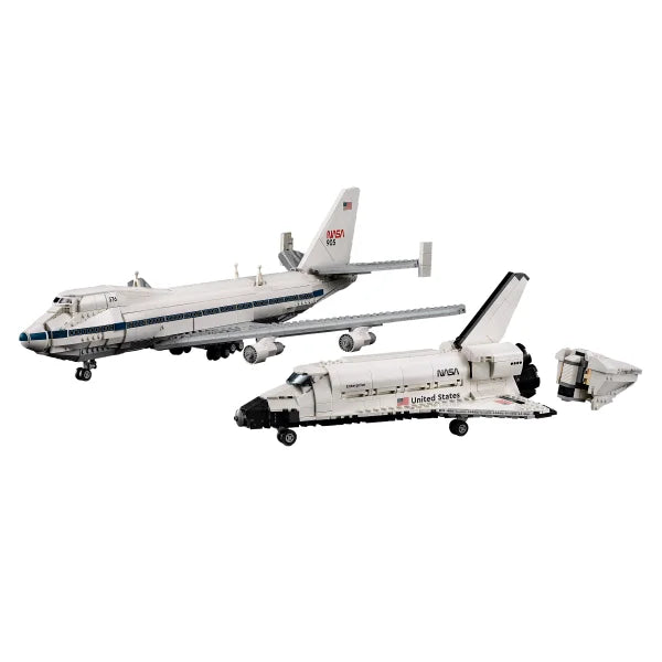 LEGO Icons Shuttle Carrier Aircraft 10360 with Bonus LEGO Creator 3 in 1 Space Astronaut Toy Set, Science Toy 31152