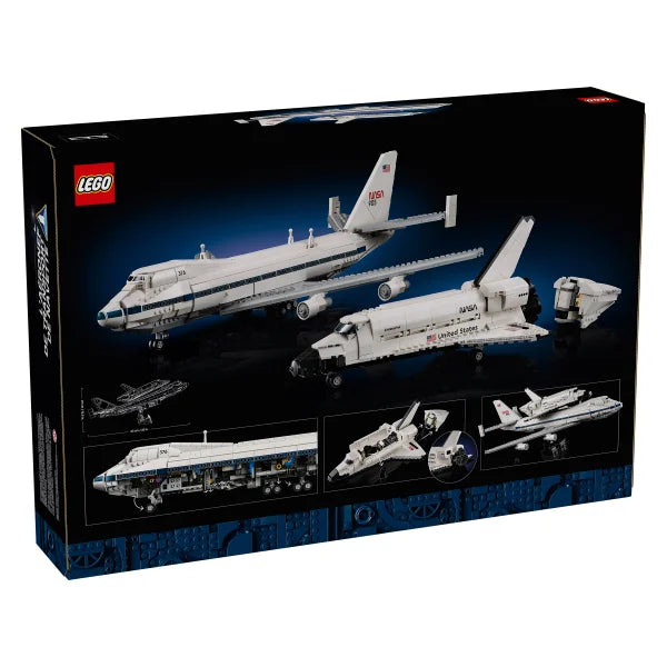 LEGO Icons Shuttle Carrier Aircraft 10360 with Bonus LEGO Creator 3 in 1 Space Astronaut Toy Set, Science Toy 31152