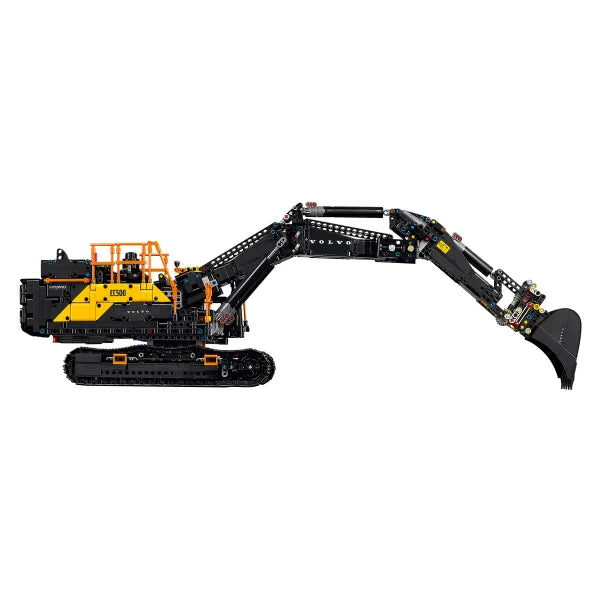 LEGO Technic Volvo EC500 Hybrid Excavator 42215 with bonus LEGO City Yellow Mobile Construction Crane Toy Set 60409