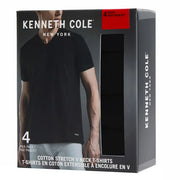 Kenneth Cole Men's V-Neck T-Shirt 4-pack - alternate view 5