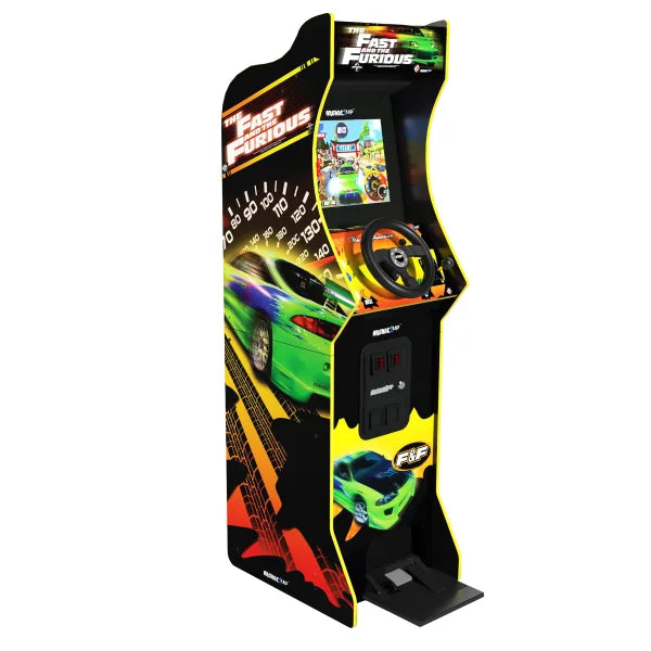 Arcade1Up The Fast & The Furious Deluxe Arcade Machine 2-in-1 Games