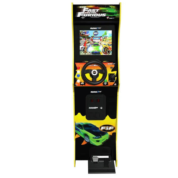 Arcade1Up The Fast & The Furious Deluxe Arcade Machine 2-in-1 Games
