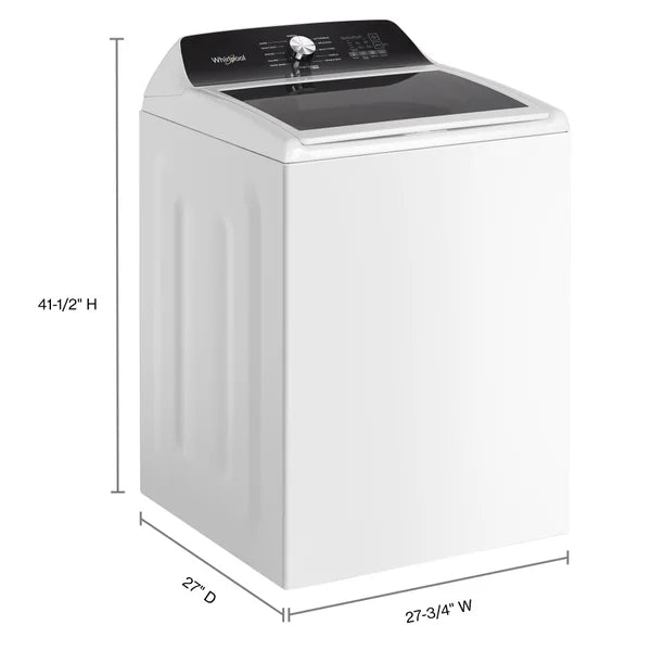 Whirlpool 5.3 cu ft. White Top Load Washer with Built-in Faucet